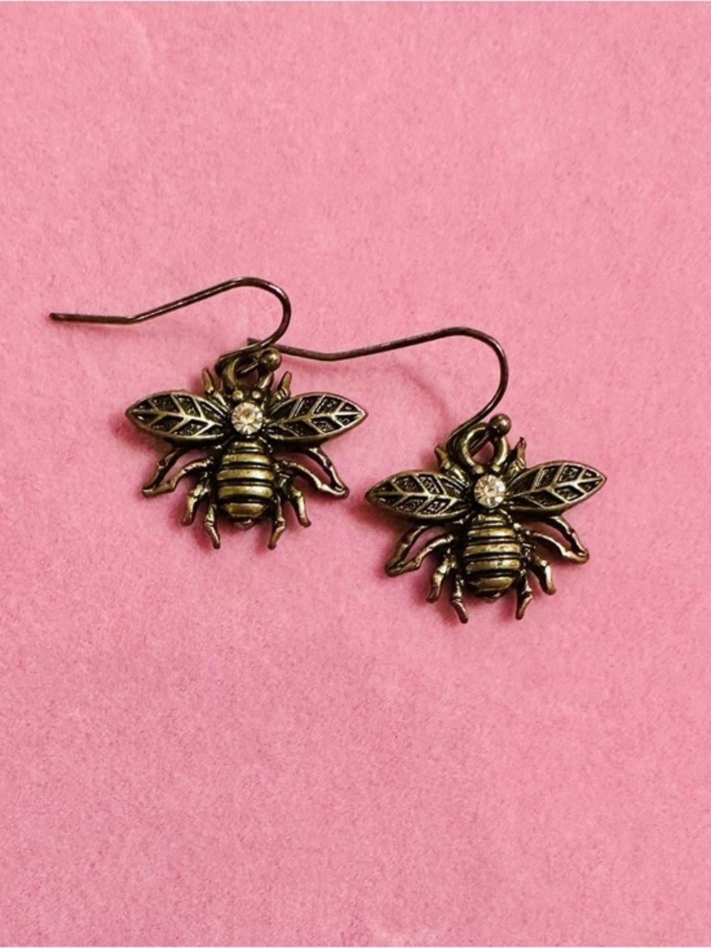 Vintage Style Bee Earrings